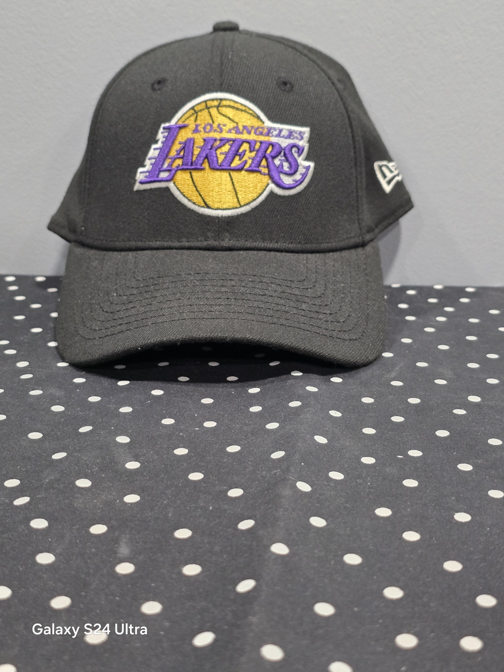 New Era Los Angeles Lakers Black Cap